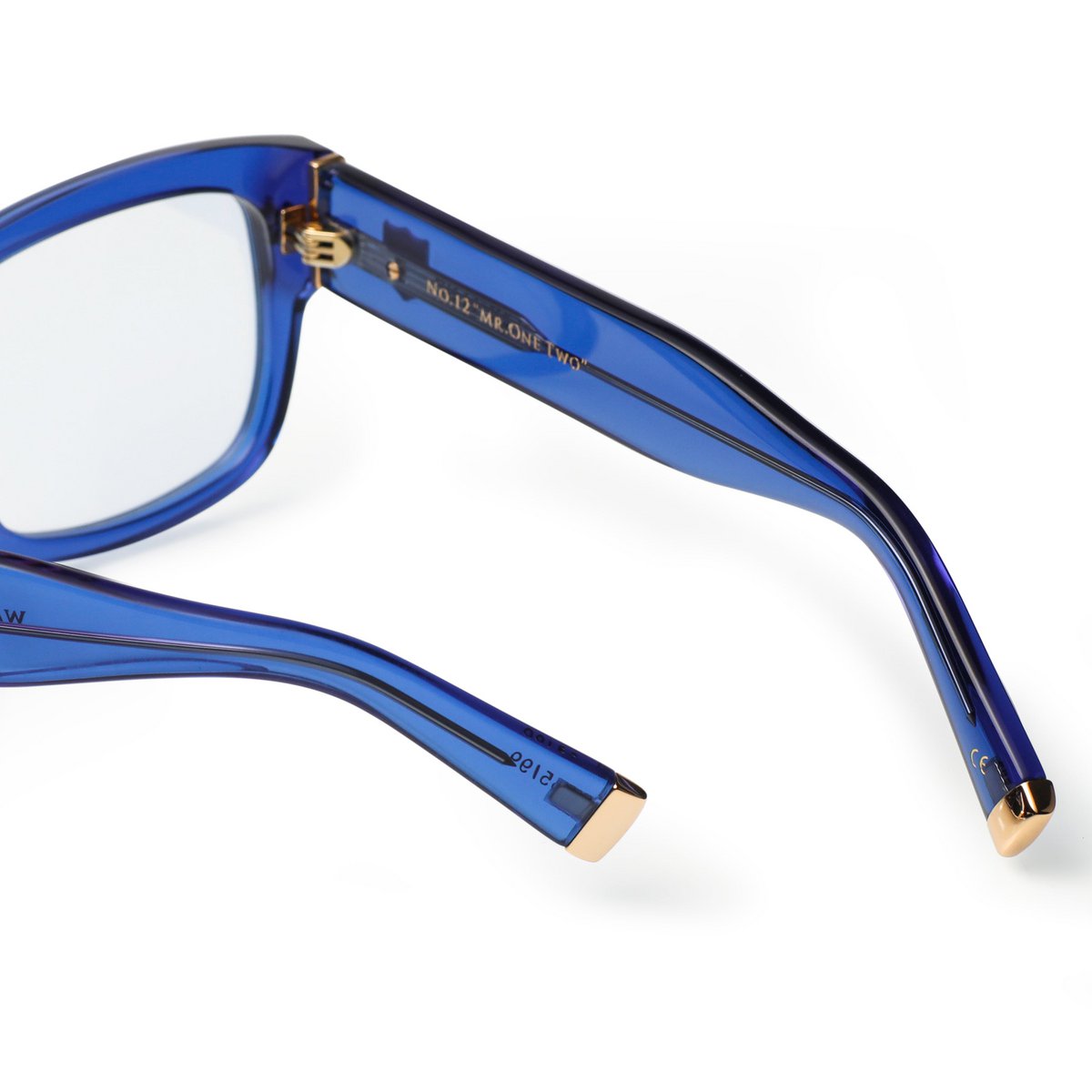 Walton & Mortimer Nr. 12: "Mr.one Two" Midnight Blue Blue Limited Edition Photochrome Sonnenbrille