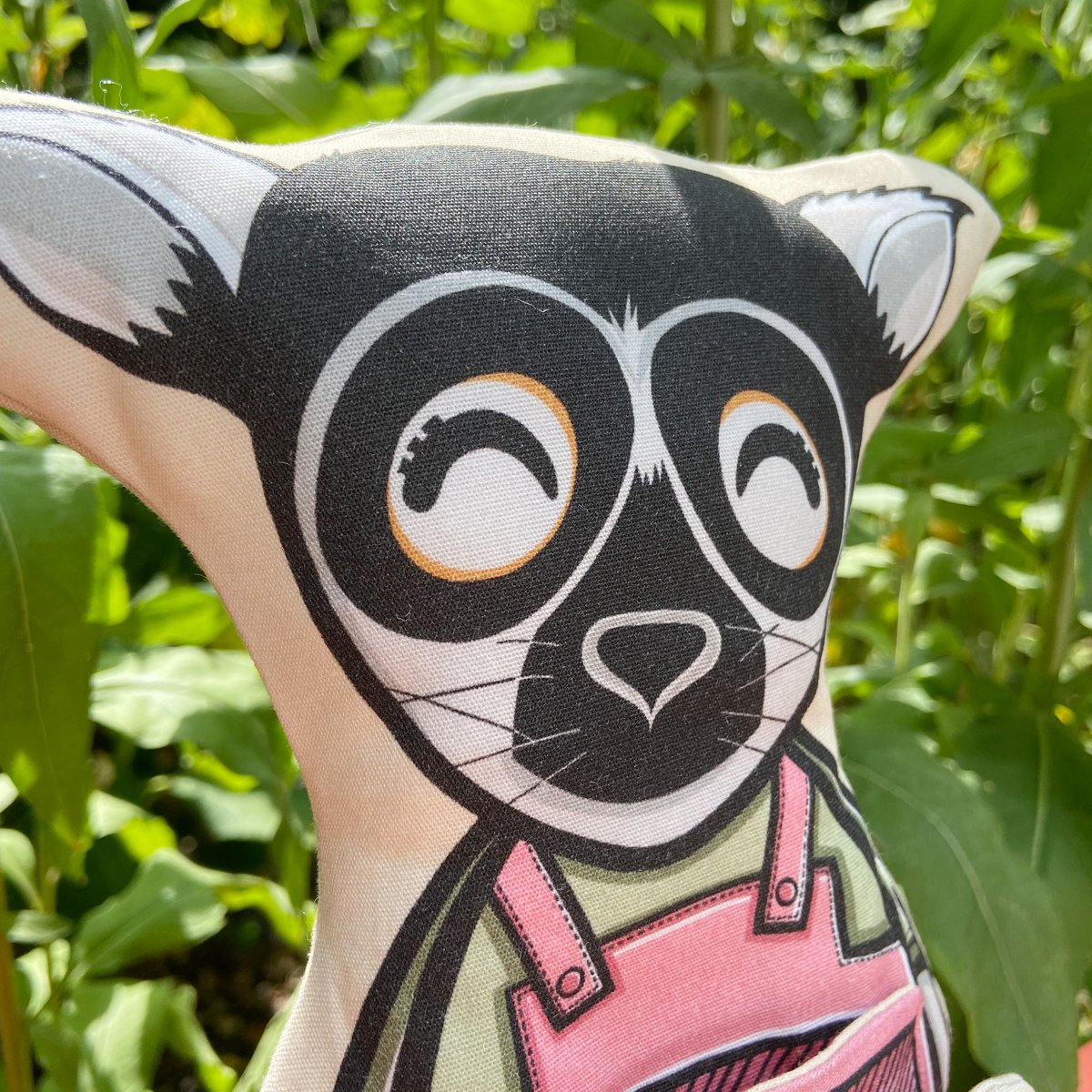 Ekologiczna miękka zabawka Lemur