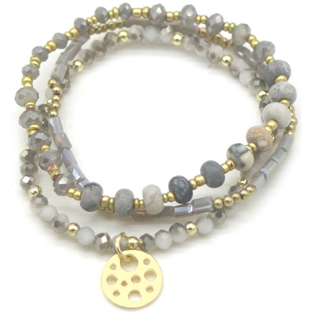 C-A11.2  B1670-030-2 Bracelet Set Glassbeads