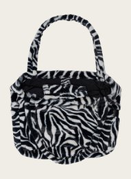 Omay Sac Classique Zèbre Blanc