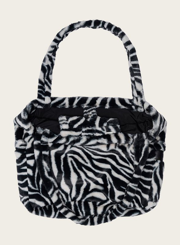 Omay Classic Bag Zebra White