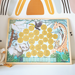 Milestone Scratch plakat Jungle Green
