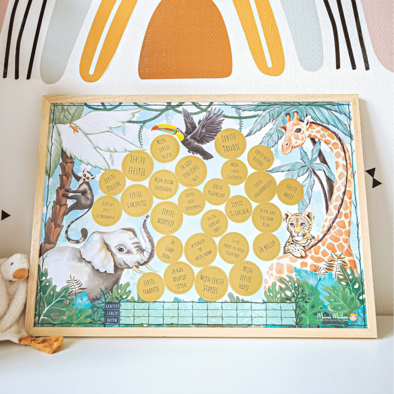 Milestone Scratch plakat Jungle Green