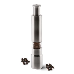 Stainless steel pepper pusher
