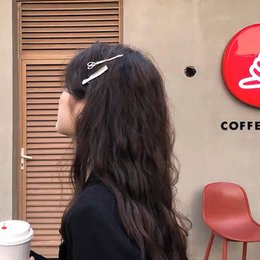 Pasadores de pelo de metal de tijera de diseño único