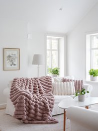 Coperta Liny L - Rosa Pallido