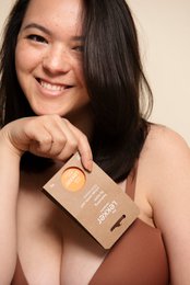 Lip balm - orange vanilla swirl (x8)