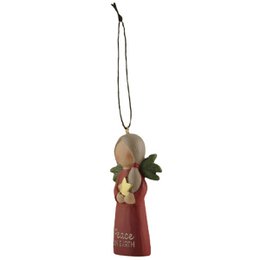 Resin angel Peace on earth 8,5 cm Isabelle Rose