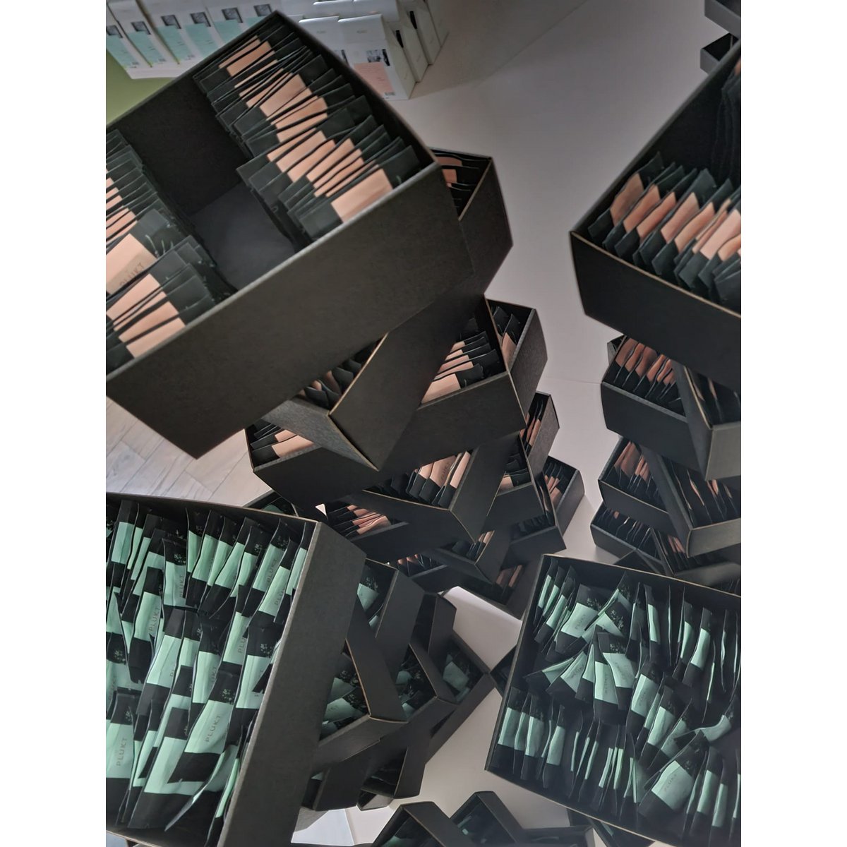 Tea sachet NORDIC BLACK, case of 50pcs