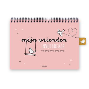 Friends booklet A5 | pink