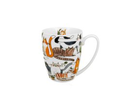 DUO CATS Mug, 350ml, LAZY CATS, Paper Sleeve gift packaging