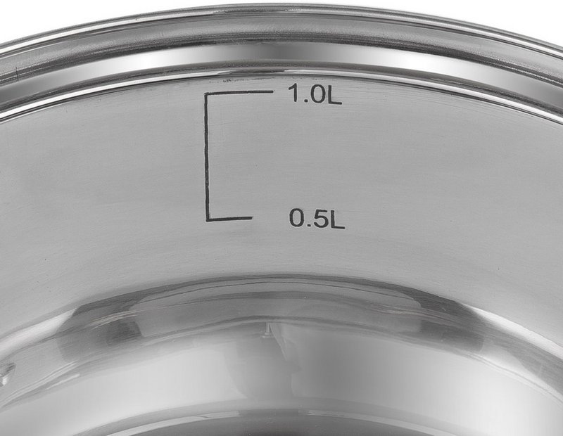 RESTO 92001 Casserole Libra - 1,4 Litre - Ronde Ø16 - Inox - Induction