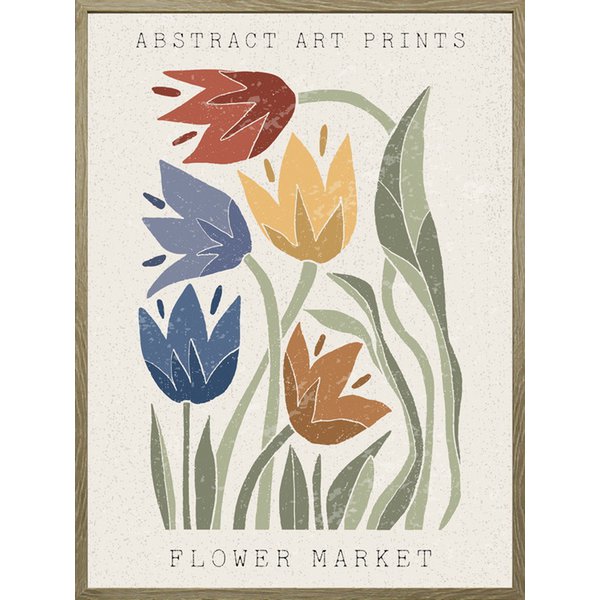 Poster in frame floral