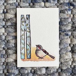 Tarjetas ABC de animales (tamaño A6)