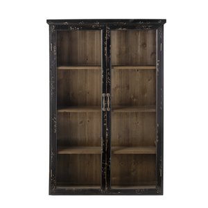 Hazem Cabinet, Black, Firwood