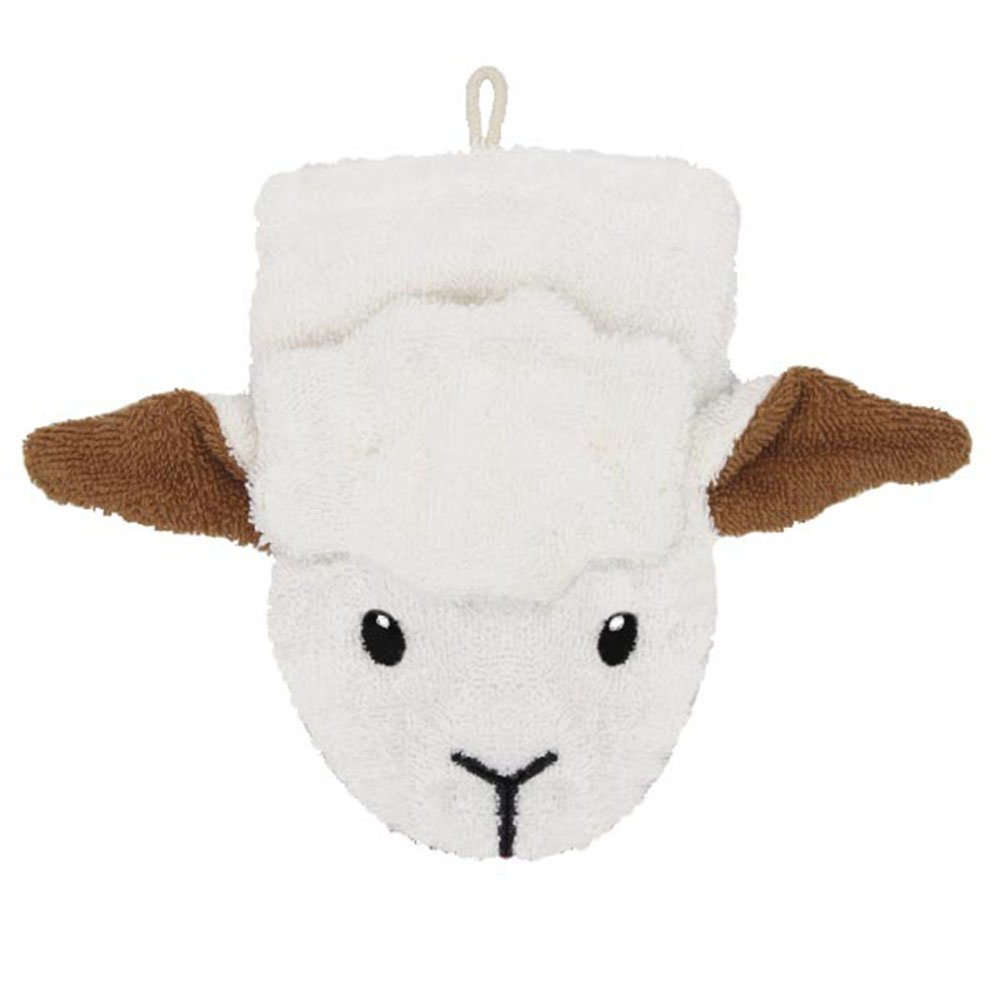 BIO washandje schaap klein