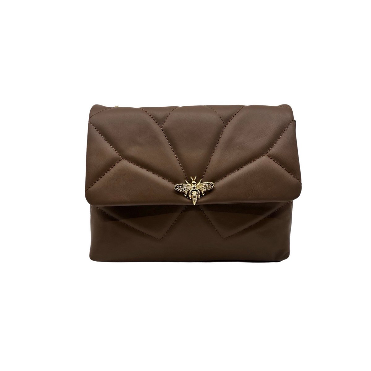 BORSA SOPHIE IN PELLE DI VITELLO TRAPUNTATA