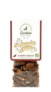 Grilled almonds with Espelette pepper