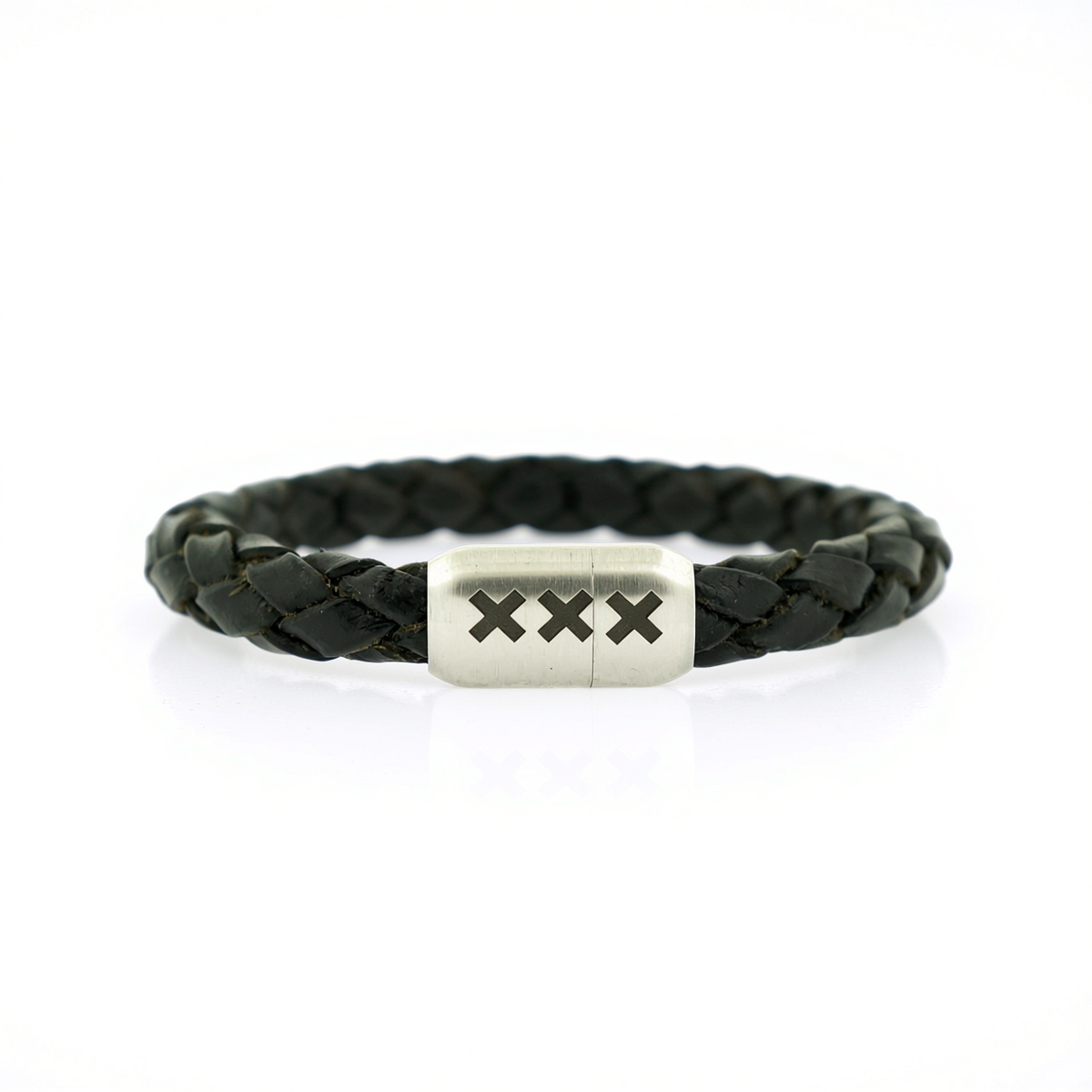 Læderarmbånd Sort | 020 Black Edition