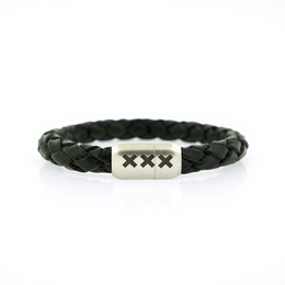 Læderarmbånd Sort | 020 Black Edition