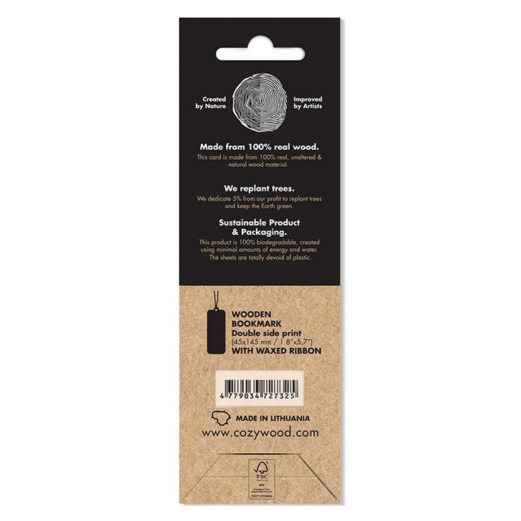 The seahorses Luxury Wooden Bookmark