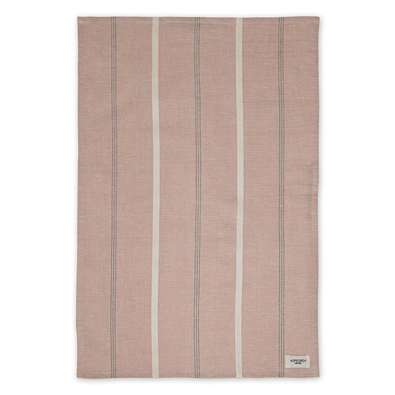 Tea Towel – Pinstripes – Latte
