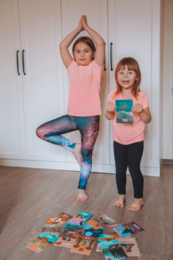 Cartoline Yoga per bambini - Regalo di Natale