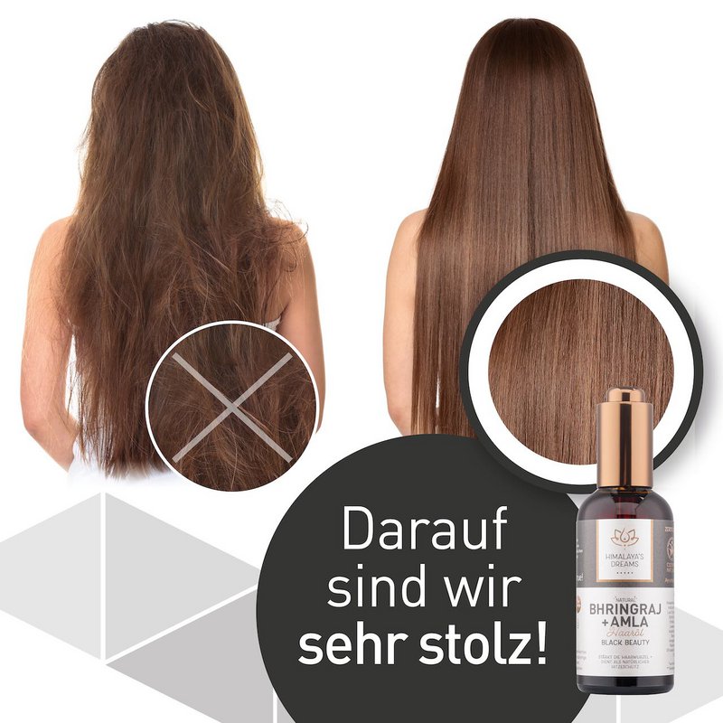 Ayurveda hårolie Bhringraj&Amla/Black Beauty 100ml