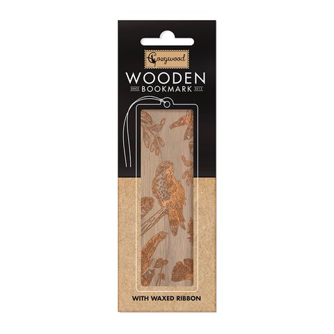 De Parrot Luxe Houten Bladwijzer