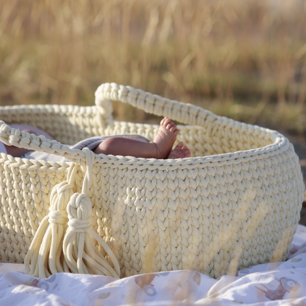 Moses Basket - Blond