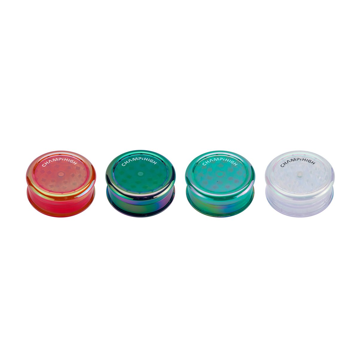 Colored plastic grinders