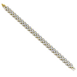 Bracciale Princess - Oro e cristalli