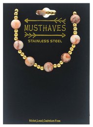 D-E9.3 B100-023 Bracelet S. Steel Beads