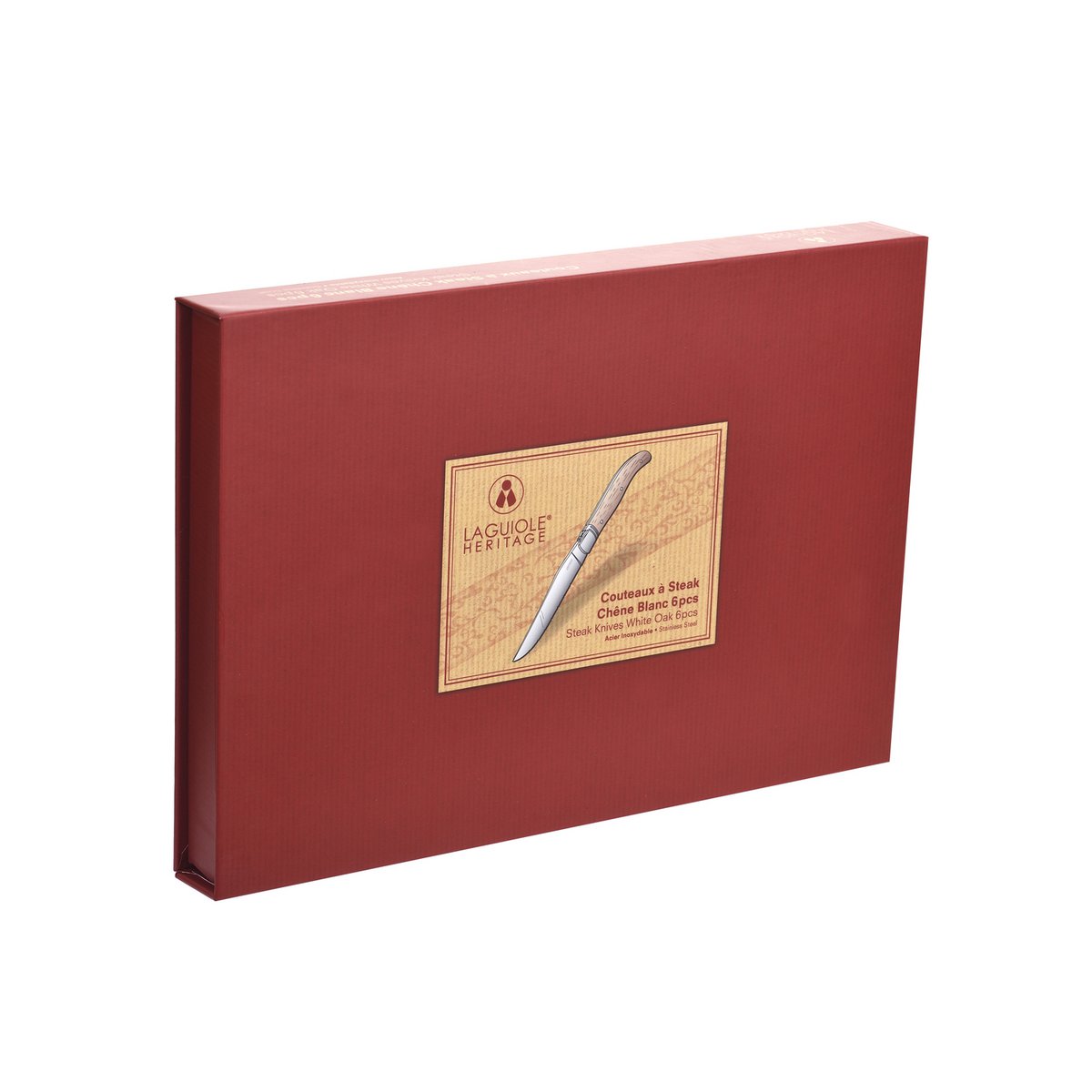 LAGUIOLE HERITAGE, Set of 6 Steak Knives