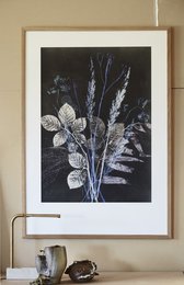 Dziki bukiet niebieski 70x100 cm
