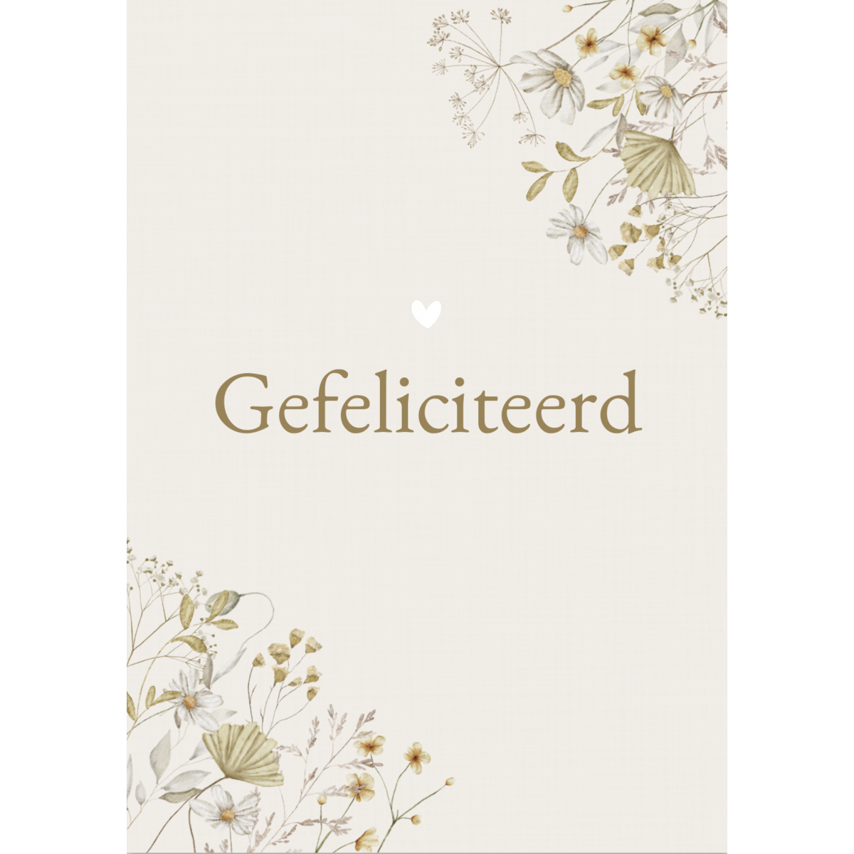 Postcard flowers congratulations