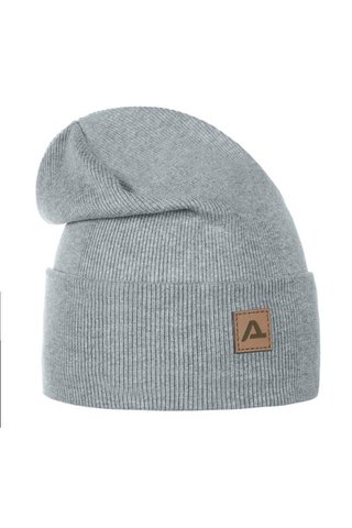 RIB spring hat - cotton - GRAY
