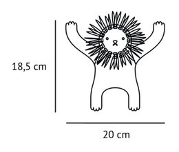 Cintre mural Lion