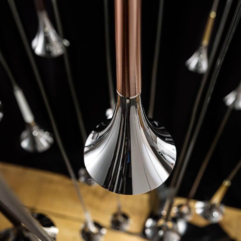Lodes Rain LED hanging lamp drops 7 Watt 1300 lm
