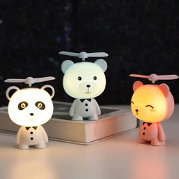 Cute Bears USB Rechargeable Air Cooler Fan
