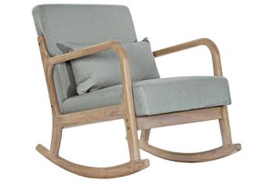 MECEDORA POLIESTER RUBBERHOUT 66X85X81 GRIS MB188023