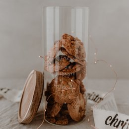 Słoik do przechowywania przewidywany 25cm (opak. = 4 sztuki)
