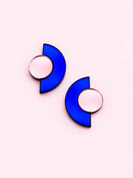 Rose + Bleu Foncé