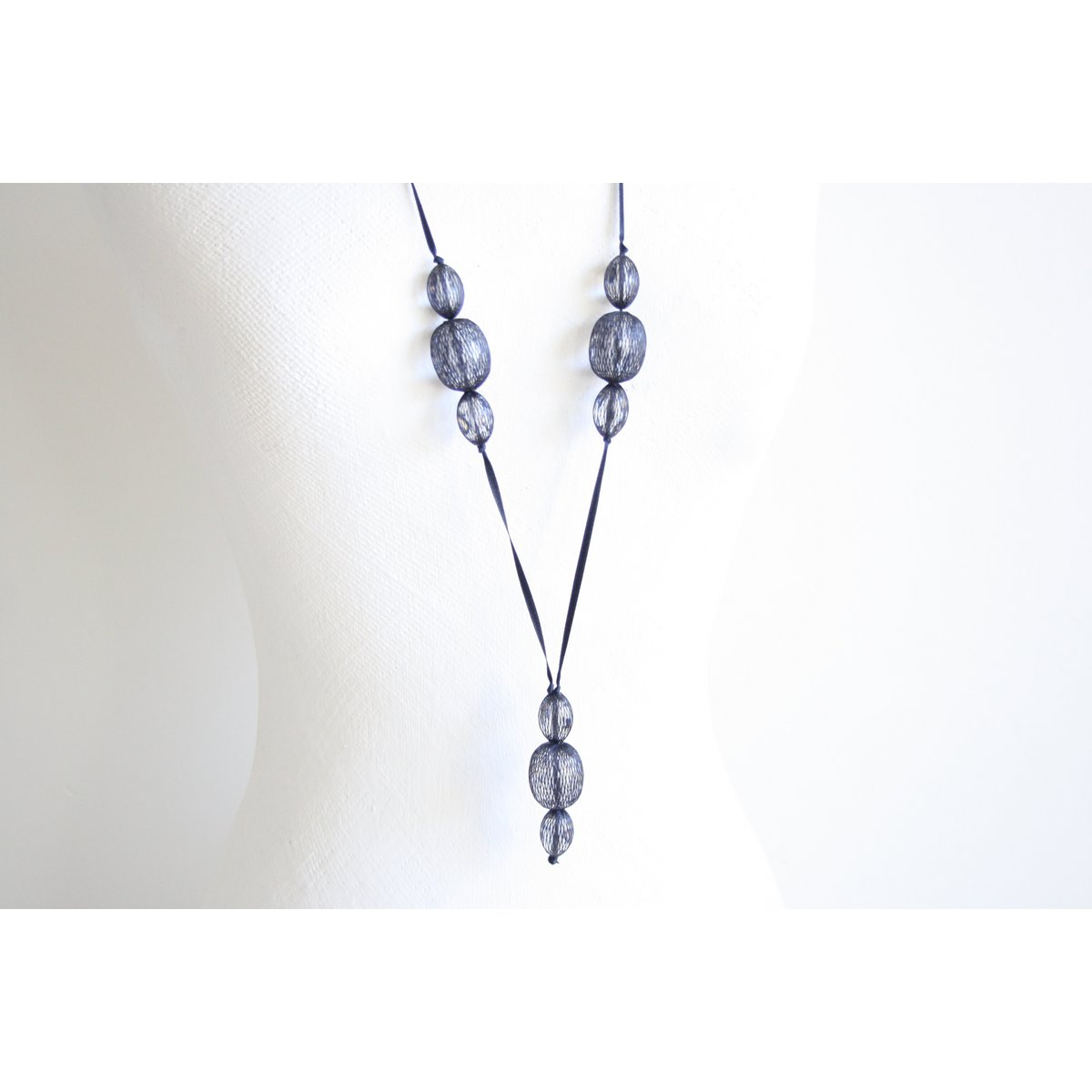 Halsketting Medium - blauw