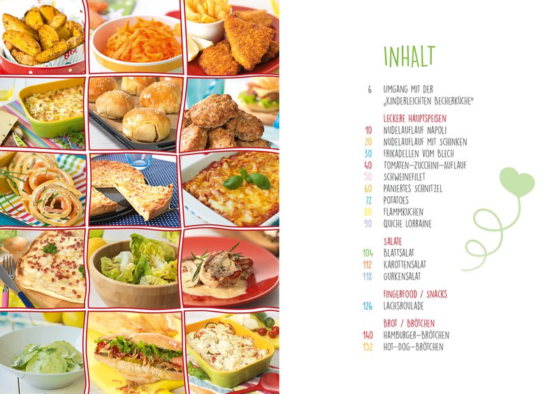 Cucina a tazze infallibile - stoviglie da forno per tutta la famiglia (volume 5), incluso set di misurini da 5 pezzi