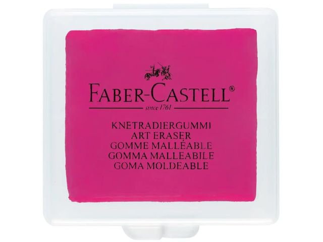 Kneadable eraser FC Trend ass. 18pcs. in displ pink, blue and turquoise