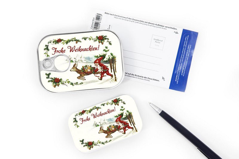 "Glædelig jul" dåsepost