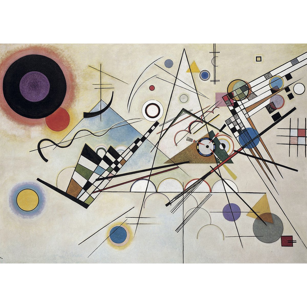 Poster Kandinsky - Composition VIII