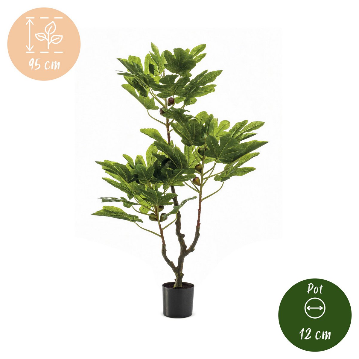 Art Plant - Ficus Carica - Figen Tree - 95 cm