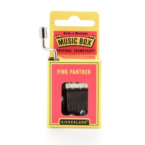 Pink Panther Crank Music Box 